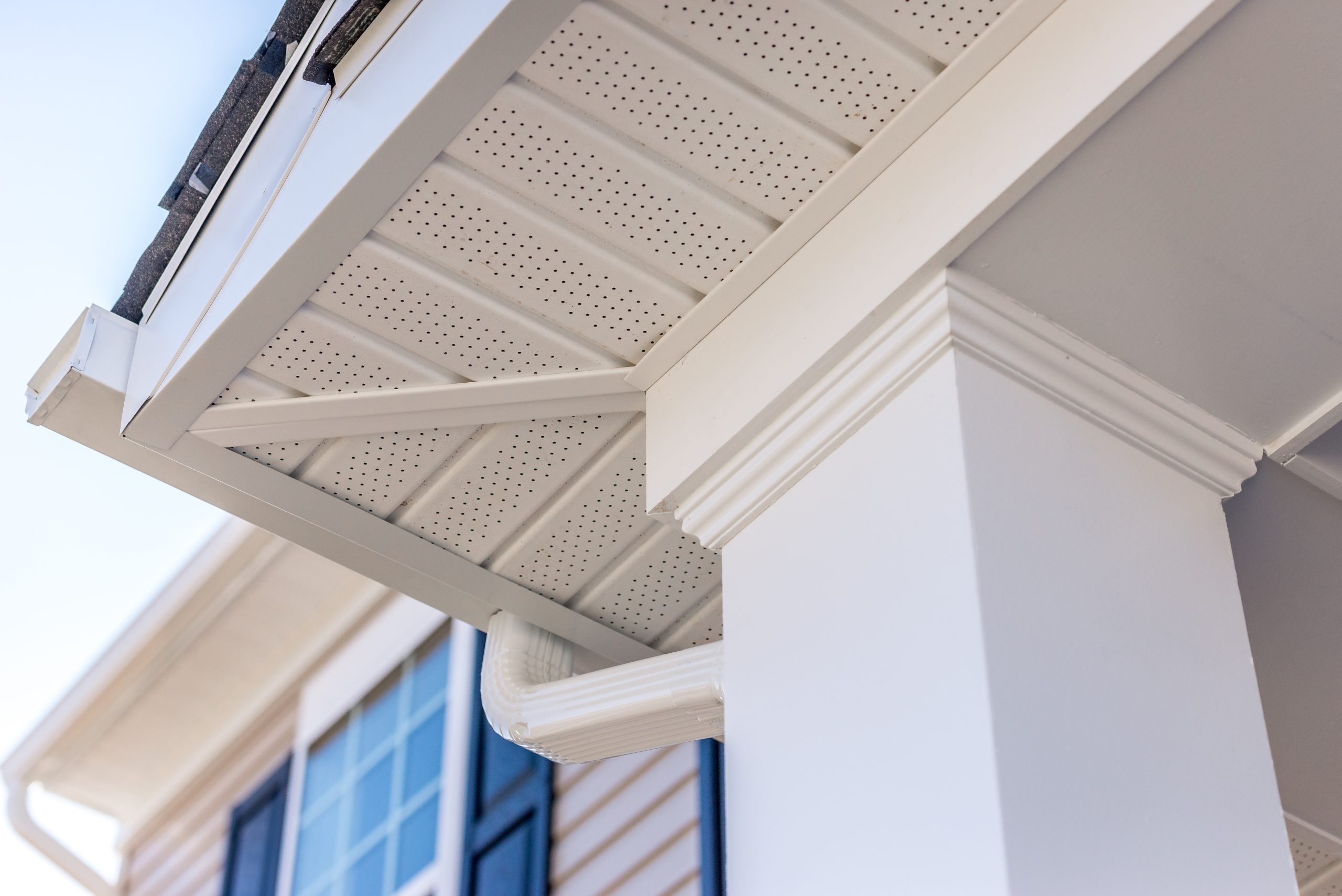 New white soffit installation near me St Petersburg for a clean look